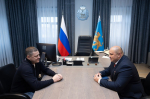 Михаил Ведерников встретился с участником президентской программы «Время героев» Константином Широковым