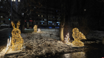 Фотофакт: Фигуры зверей установили возле Главпочтамта