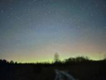 Полярное сияние запечатлели в Себежском районе