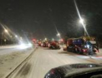 Коммунальные службы в Пскове ликвидируют последствия снегопада