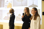 Воспитанники «Кванториума» представили проект «Своды» о псковских храмах ЮНЕСКО