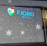 Фотофакт: На псковском торговом центре Fjord Plaza появилась новогодняя проекция - Pln-Pskov.Ru