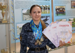 Псковский курсант завоевала три золотые медали на соревнованиях по легкой атлетике