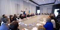 Михаил Ведерников провел первое заседание Совета ТОС Псковской области - Правительство Псковской области
