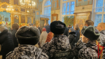 В Пскове росгвардейцы приняли участие в праздничном богослужении