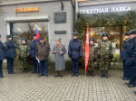 Курсанты стали участниками митинга памяти маршала Рокоссовского