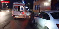В Пскове на Вокзальной водитель врезался в ограждение - InformPskov.Ru