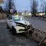 Водитель пострадал при наезде на дорожное ограждение на улице Вокзальной в Пскове - Pln-Pskov.Ru