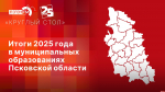 Начинается видеотрансляция круглого стола «Итоги 2025 года в муниципальных образованиях Псковской области»