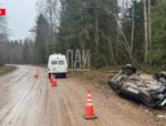 Водителя «Нивы» госпитализировали после ДТП в Стругокрасненском районе