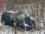 Автомобиль опрокинулся в кювет в Дедовичском районе