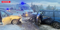 Volkswagen и Lada Granta столкнулись в Псковском районе - InformPskov.Ru