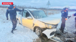 Volkswagen и Lada Granta столкнулись в Псковском районе