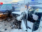 Volkswagen и Lada Granta столкнулись в Псковском районе