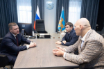 Создание новых спортивных объектов Михаил Ведерников обсудил на встрече с Николаем Валуевым и Сергеем Карякиным