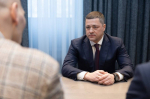 Создание новых спортивных объектов Михаил Ведерников обсудил на встрече с Николаем Валуевым и Сергеем Карякиным