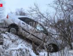 Автомобиль слетел в кювет в Локнянском районе