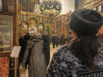 Росгвардия Пскова отметила Рождество в Троицком соборе