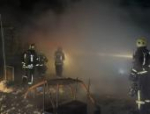Пожар площадью 200 квадратных метров произошёл ночью в Пскове