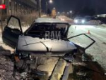 Двух человек госпитализировали в результате ДТП в Пскове на улице Индустриальной