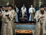 Митрополит Матфей возглавил всенощное бдение в Михайловском соборе в канун Святого Богоявления