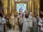 Митрополит Матфей возглавил всенощное бдение в Михайловском соборе в канун Святого Богоявления