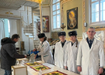 В православный праздник курсанты оказали помощь воинскому храму Александра Невского