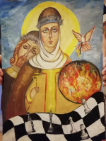 Юная псковичка нарисовала княгиню Ольгу и стала лауреатом международного конкурса