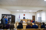 Суд над экс-ректором ПсковГУ Натальей Ильиной. Начало. ФОТОРЕПОРТАЖ