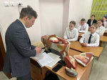 В Лычевской школе Великолукского округа открылся обновленный агротехкласс
