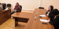 Скриншот здесь и далее: телеканал «Первый Псковский» - InformPskov.Ru