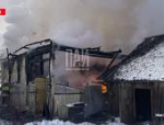 Хозяйка дома получила ожоги при пожаре в Бежаницком районе