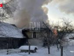 Хозяйка дома получила ожоги при пожаре в Бежаницком районе
