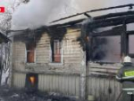 Хозяйка дома получила ожоги при пожаре в Бежаницком районе