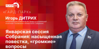 «Гайд-парк»: Игорь Дитрих об итогах январской сессии Псковского областного Собрания - Pln-Pskov.Ru