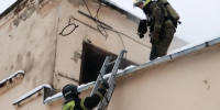 Пожар в агротехникуме - InformPskov.Ru