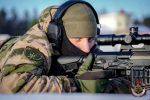 Снайперы спецподразделений псковской Росгвардии провели боевые стрельбы