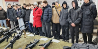 День открытых дверей в управлении Росгвардии по Псковской области: студенты познакомились с работой подразделений - Росгвардия