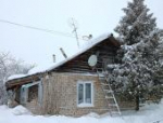 В Псковской области под тяжестью снега обрушилась крыша жилого дома