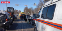 Два человека пострадали в ДТП на улице Юбилейной в Пскове 14 февраля. Фото: ПАИ - InformPskov.Ru