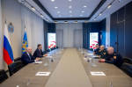 Вопросы взаимодействия Губернатор обсудил с командующим Северо-Западным округом Росгвардии и новым начальником регионального Управления