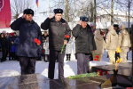 В Пушкиногорье почтили память павших защитников и открыли новые имена на братском захоронении