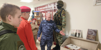 В Псковской областной библиотеке им. Курбатова открылась экспозиция Росгвардии - Росгвардия