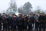 В Черехе возложили цветы к мемориалу героям–десантникам 6-й роты