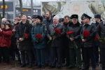 В Черехе возложили цветы к мемориалу героям–десантникам 6-й роты