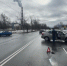 «Рено Логан» развернуло после столкновения с «Дэу Нексией» на Инженерной. ФОТО - Pln-Pskov.Ru