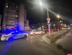 В Пскове водитель «Ауди врезался» в дорожное ограждение
