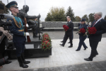 Открытие мемориального комплекса в Выбутах