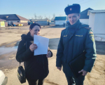 Жителям  Псковской области провели   профилактический рейд по      пожарной безопасности в быту