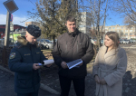 Жителям  Псковской области провели   профилактический рейд по      пожарной безопасности в быту